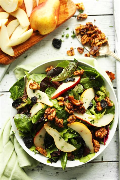 How many calories are in pear salad, sliced pears - calories, carbs, nutrition