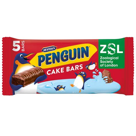 How many calories are in penguin cake bar - calories, carbs, nutrition