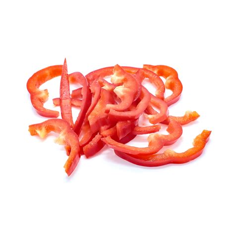 How many calories are in pepper red roasted julienne 1/4