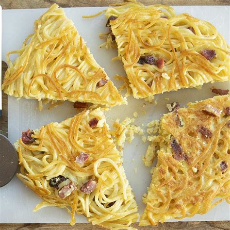 How many calories are in personal bacon and pasta frittata - calories, carbs, nutrition