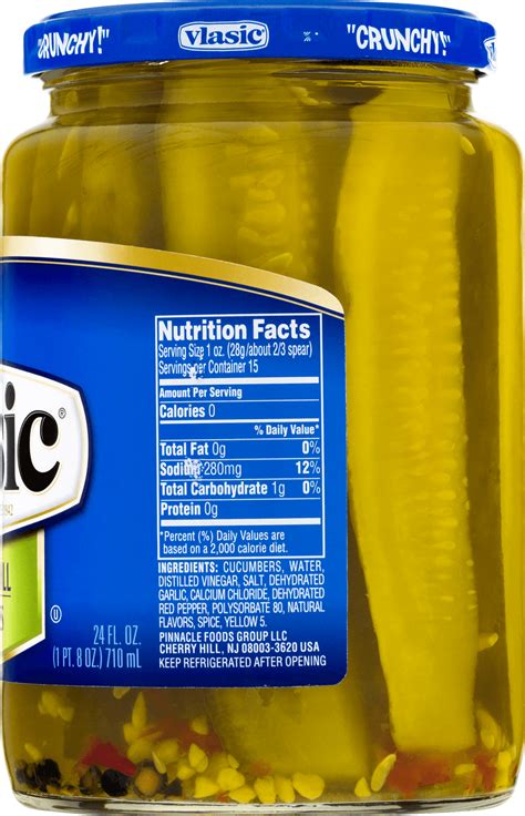 How many calories are in pickle dill chips 1/2 oz - calories, carbs, nutrition