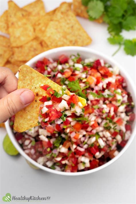 How many calories are in pico de gallo, vegan - calories, carbs, nutrition
