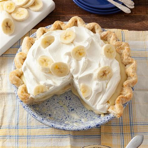 How many calories are in pie banana cream homemade cut 8 - calories, carbs, nutrition