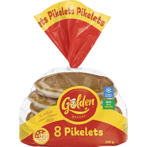 How many calories are in pikelets - calories, carbs, nutrition