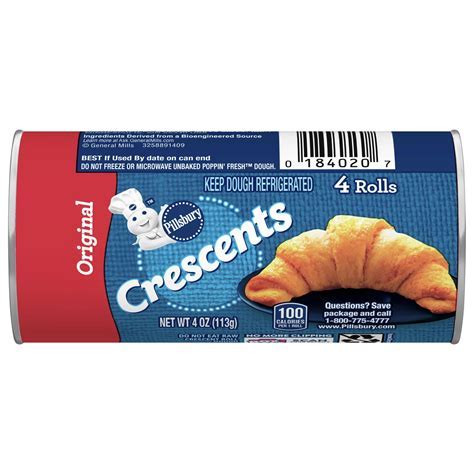 How many calories are in pillsbury - calories, carbs, nutrition