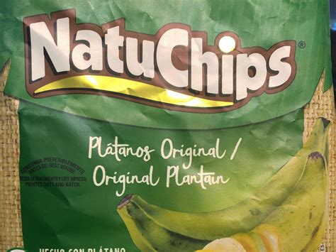 How many calories are in plantain chips - calories, carbs, nutrition