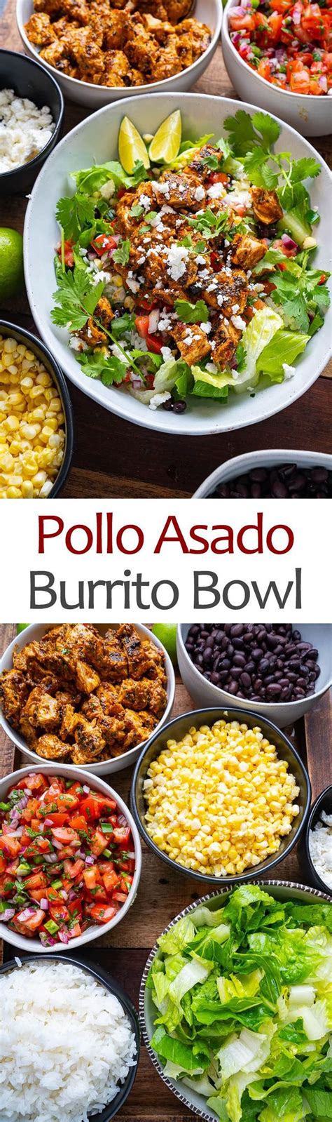 How many calories are in pollo asado burrito bowl - calories, carbs, nutrition