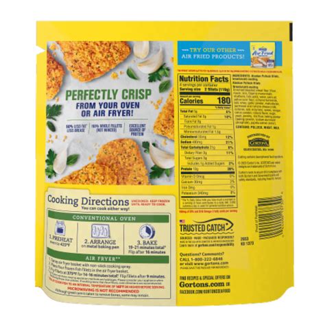 How many calories are in pollock 4 oz frozen citrus herb - calories, carbs, nutrition