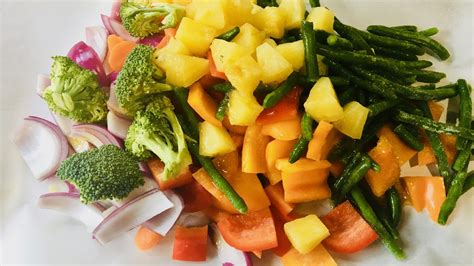 How many calories are in polynesian vegetables - calories, carbs, nutrition