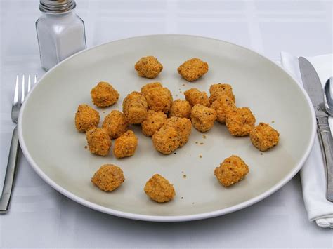 How many calories are in popcorn chicken - calories, carbs, nutrition