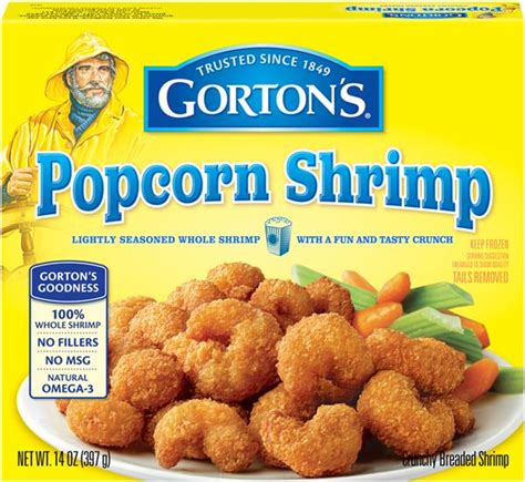 How many calories are in popcorn shrimp - calories, carbs, nutrition