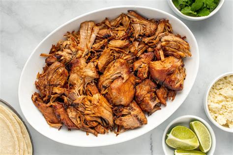 How many calories are in pork carnitas 1/4 cup - calories, carbs, nutrition