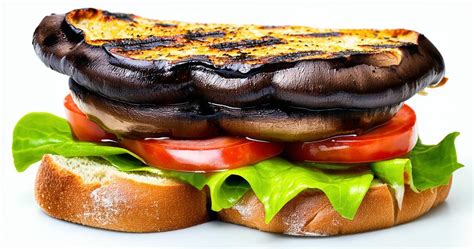 How many calories are in portobello mushroom sandwich, vegetarian - calories, carbs, nutrition