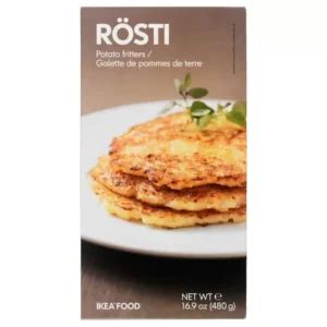 How many calories are in potato cake shredded (rosti) (bostwick) - calories, carbs, nutrition