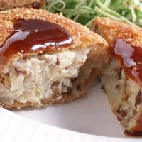 How many calories are in potato croquette - calories, carbs, nutrition