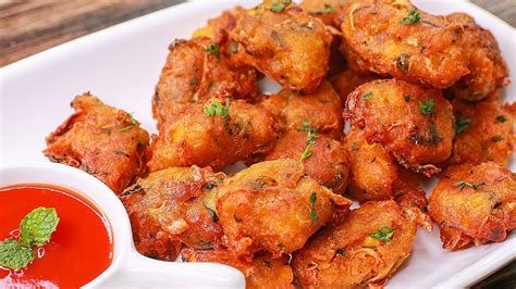 How many calories are in potato pakoras - calories, carbs, nutrition