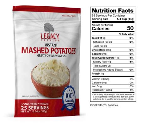 How many calories are in potatoes instant mashed peppercorn alfredo 3 oz - calories, carbs, nutrition