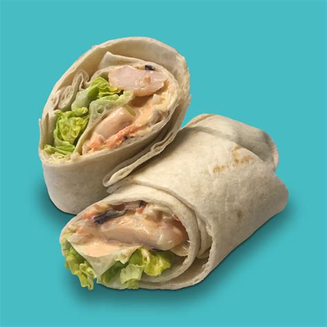 How many calories are in prawn wrap - calories, carbs, nutrition