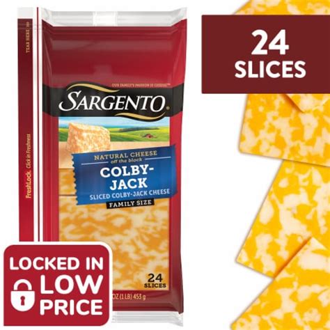 How many calories are in pre-sliced colby cheese - calories, carbs, nutrition