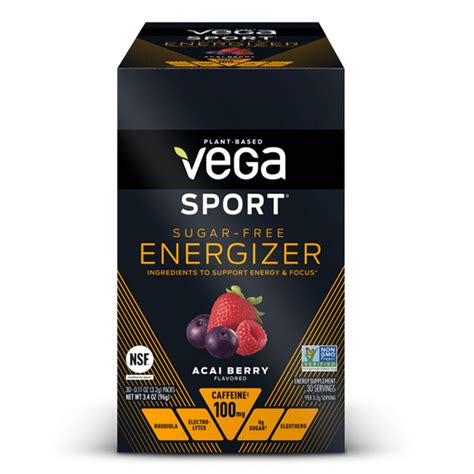 How many calories are in pre-workout energizer acai berry - calories, carbs, nutrition