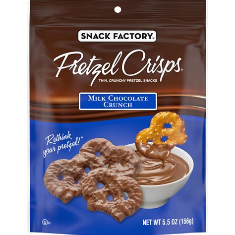 How many calories are in pretzel crisps white chocolate & peppermint - calories, carbs, nutrition