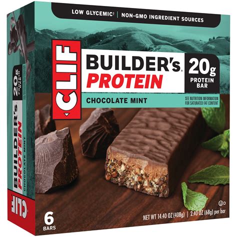 How many calories are in protein bar - mint chocolate - calories, carbs, nutrition