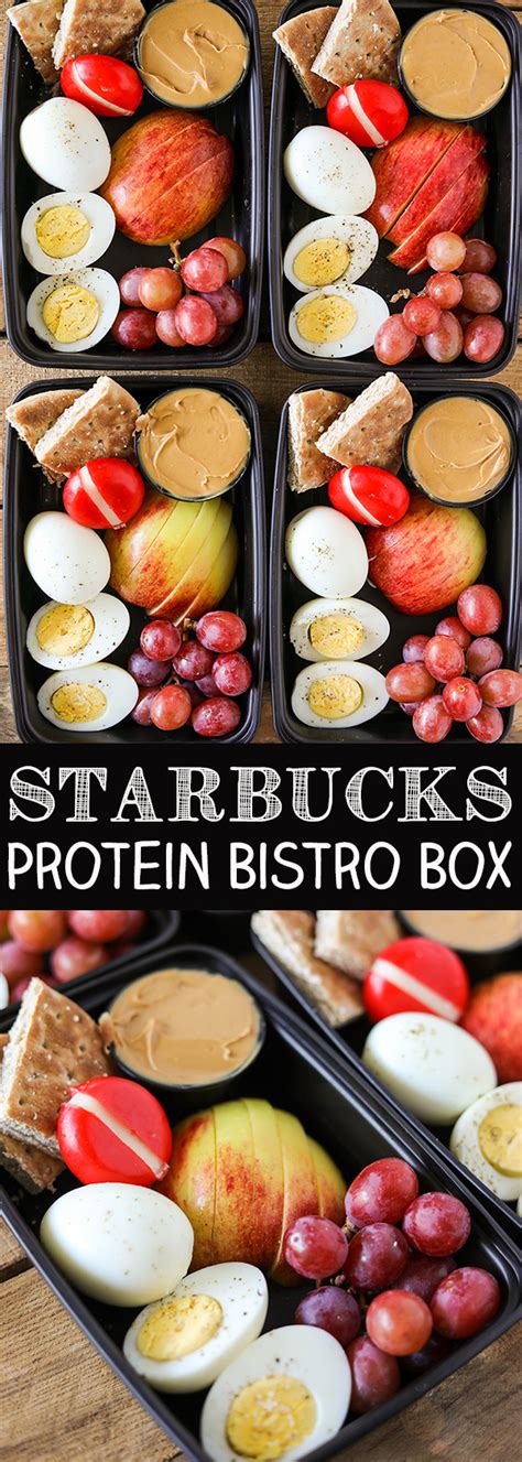 How many calories are in protein bistro box without peanut butter - calories, carbs, nutrition