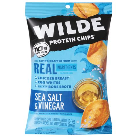 How many calories are in protein chips (sea salt) - calories, carbs, nutrition