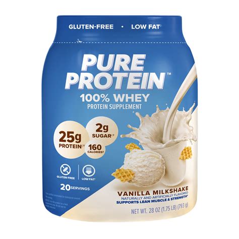 How many calories are in protein powder - vanilla whey - calories, carbs, nutrition