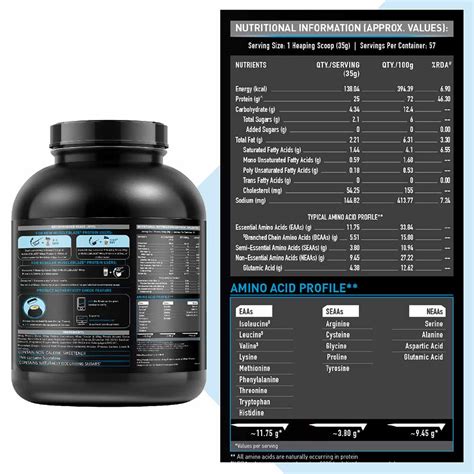 How many calories are in protein whey isolate - calories, carbs, nutrition