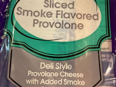 How many calories are in provolone cheese with smoke flavor - calories, carbs, nutrition