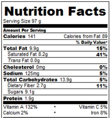 How many calories are in pumpkin pie yogurt - calories, carbs, nutrition