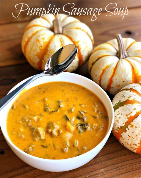 How many calories are in pumpkin sausage soup - calories, carbs, nutrition