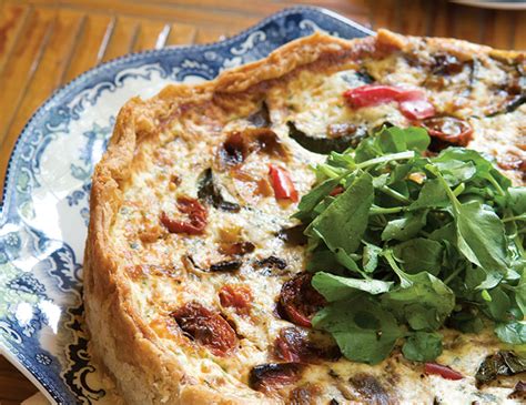 How many calories are in quiche garden vegetable slc=1/6 - calories, carbs, nutrition