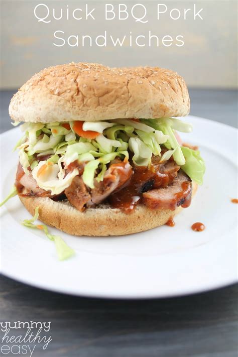 How many calories are in quick bbq sandwiches with slaw - calories, carbs, nutrition