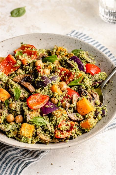 How many calories are in quinoa - roasted red pepper & basil - calories, carbs, nutrition