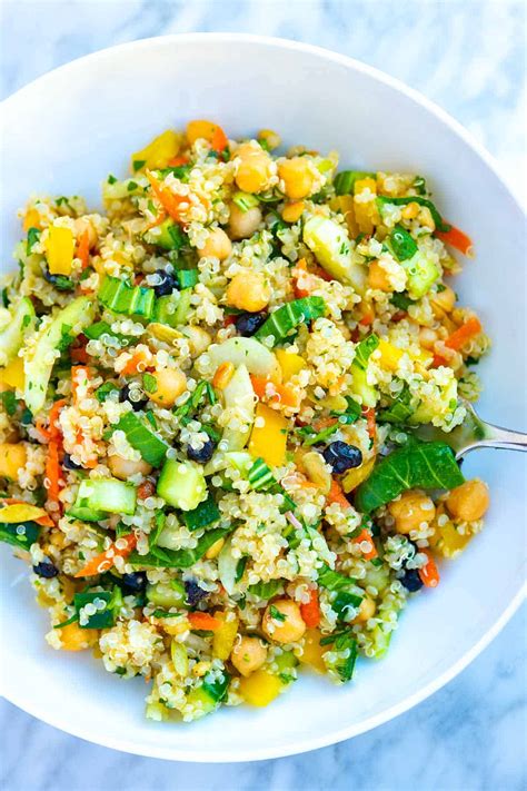 How many calories are in quinoa salad moroccan-spiced - calories, carbs, nutrition