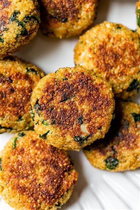 How many calories are in quinoa spinach patties - calories, carbs, nutrition