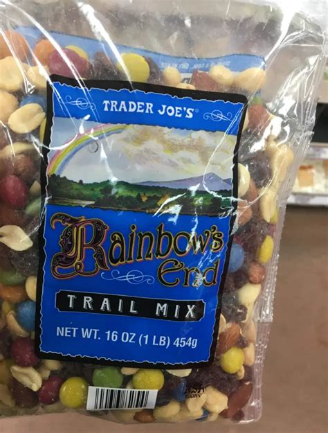 How many calories are in rainbow's end trail mix - calories, carbs, nutrition