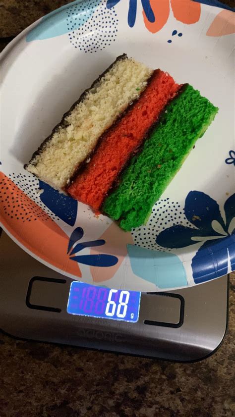 How many calories are in rainbow cookies - calories, carbs, nutrition