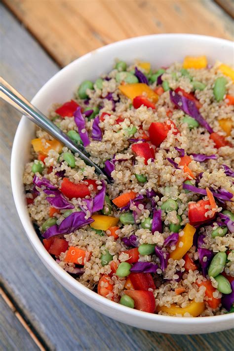 How many calories are in rainbow quinoa power salad - calories, carbs, nutrition