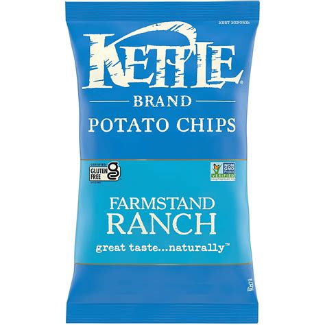 How many calories are in ranch kettle chips - calories, carbs, nutrition