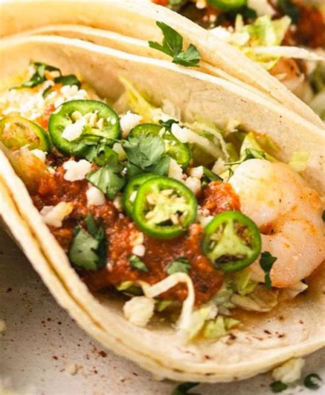 How many calories are in ranchero shrimp taco - calories, carbs, nutrition