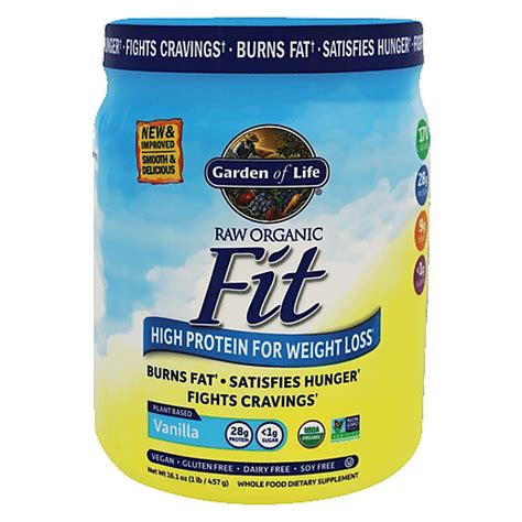 How many calories are in raw fit-high protein for weight loss - calories, carbs, nutrition