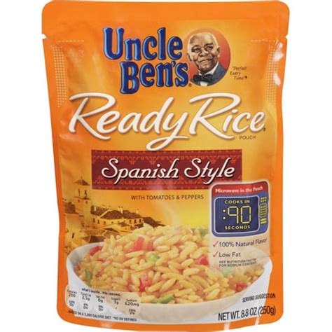 How many calories are in ready rice spanish style - calories, carbs, nutrition