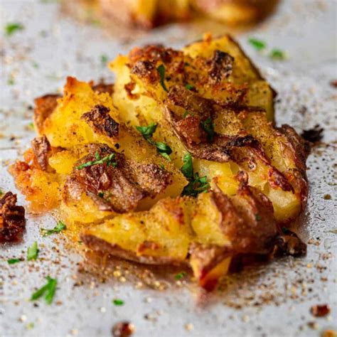 How many calories are in red bliss smashed potatoes - calories, carbs, nutrition