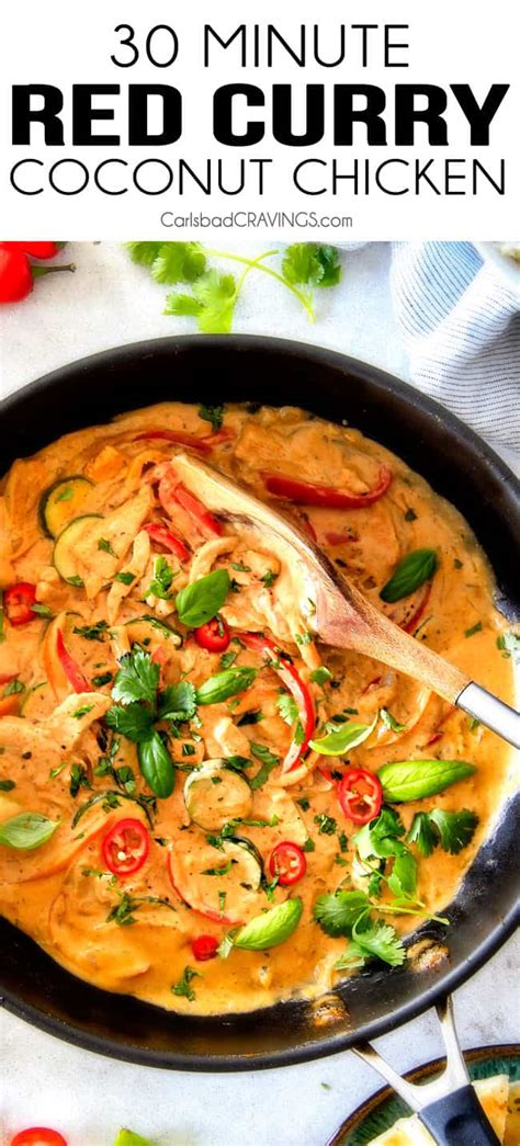 How many calories are in red chicken curry - calories, carbs, nutrition