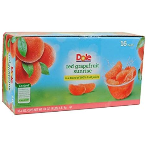 How many calories are in red grapefruit cup - calories, carbs, nutrition
