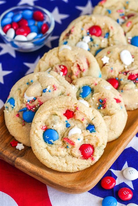 How many calories are in red white and blue cookies - calories, carbs, nutrition