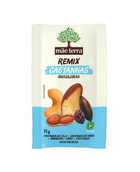 How many calories are in remix castanhas - calories, carbs, nutrition